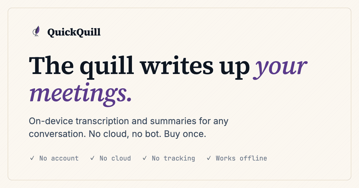QuickQuill
